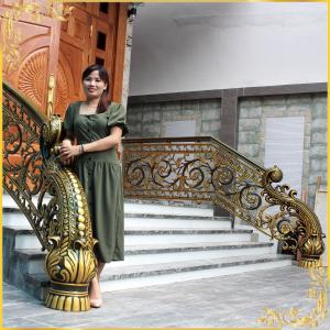 Bậc thềm tam cấp nhôm đúc