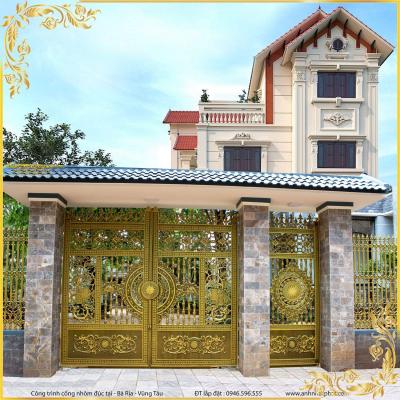 Công trình cổng nhôm đúc Bà Rịa Vũng Tàu
