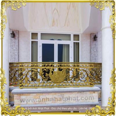 Ban công nhôm đúc chữ đúc theo yêu cầu