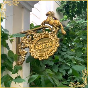 Biển số nhà con ngựa