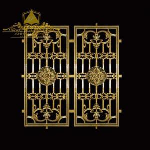 Bông gió nhôm đúc hoa sen