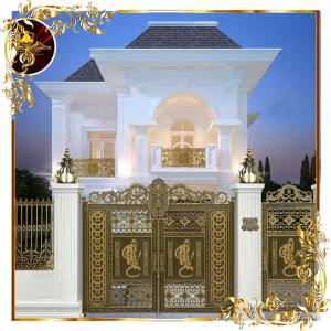 Cổng nhôm đúc chữ Phúc