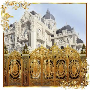 Cổng nhôm đúc mẫu cung điện