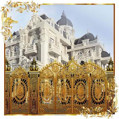 Cổng nhôm đúc mẫu cung điện