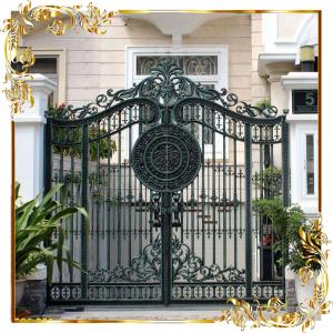 Cổng nhôm đúc hoa văn mẫu số 4