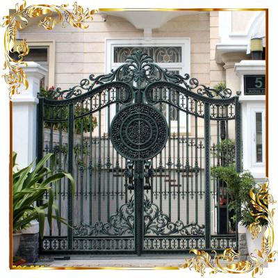 Cổng nhôm đúc hoa văn mẫu số 4
