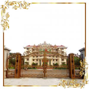 Cổng nhôm đúc khổ rộng