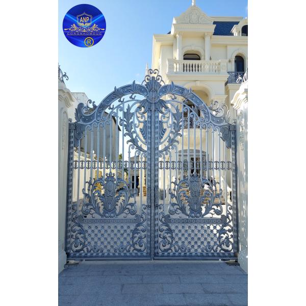 Công trình Cổng nhôm đúc Biệt Thự Bạc Liêu