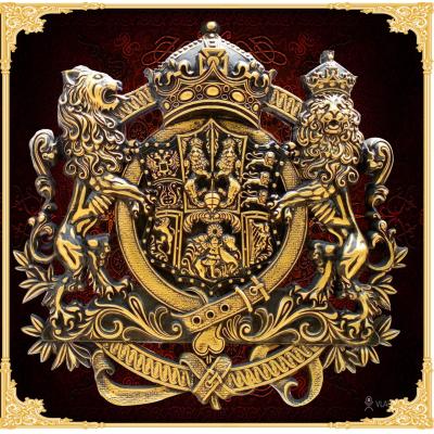 Phù điêu sư tử