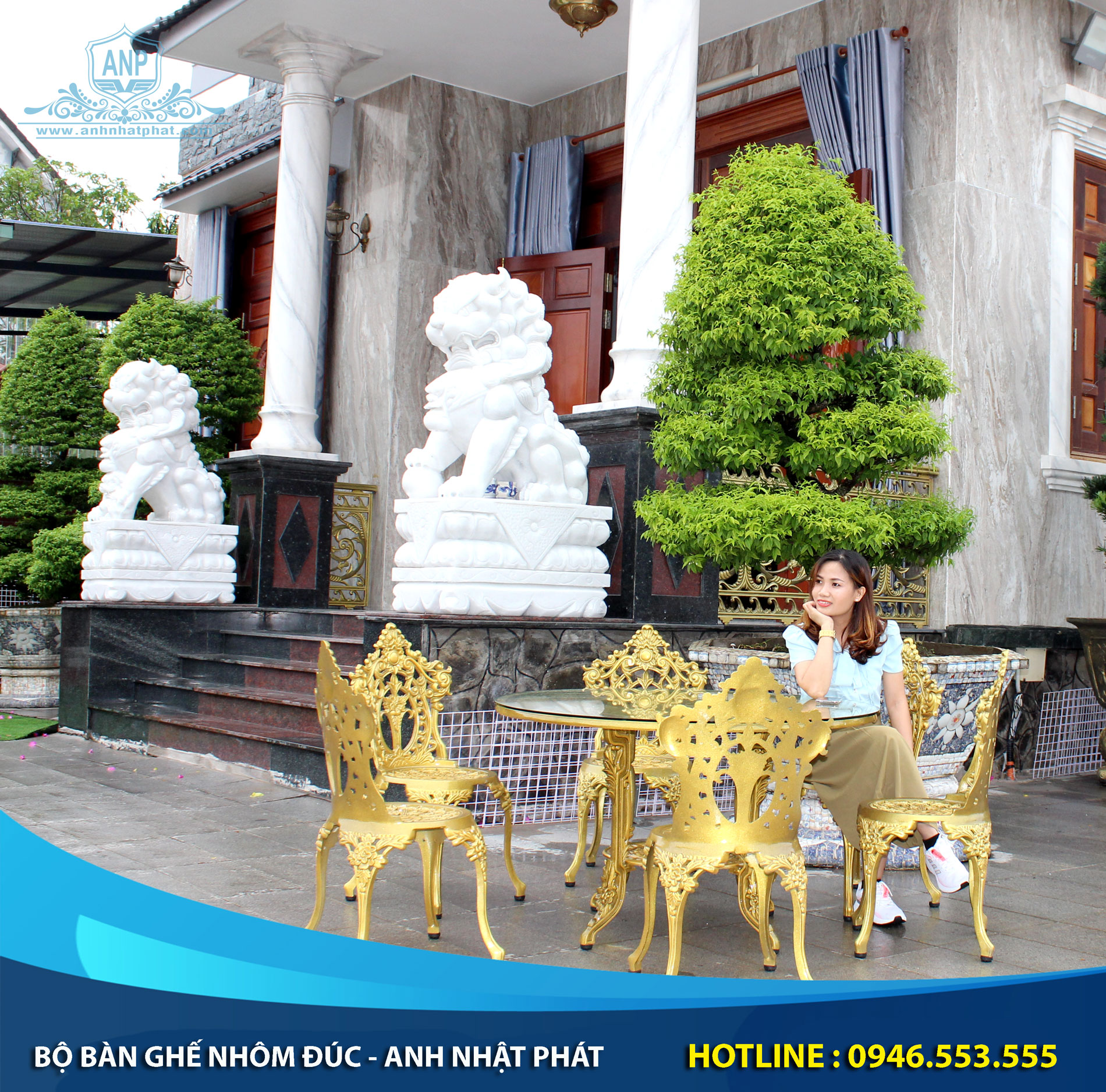 b&agrave;n ghế nh&ocirc;m đ&uacute;c