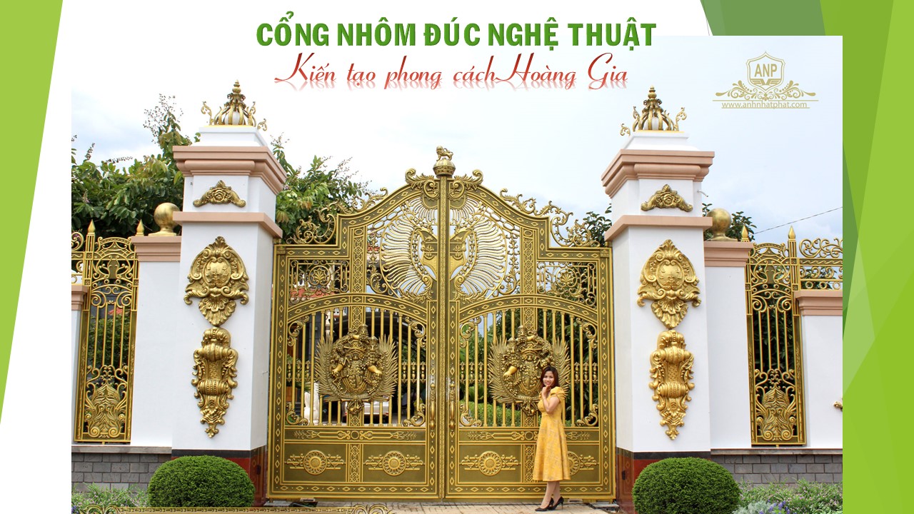 cổng nh&ocirc;m đ&uacute;c