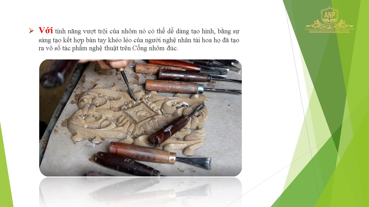 cổng nh&ocirc;m đ&uacute;c