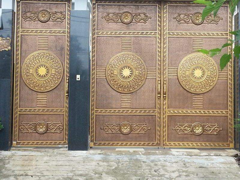 C&aacute;c mẫu cổng nh&ocirc;m đ&uacute;c đẹp nhất hiện nay