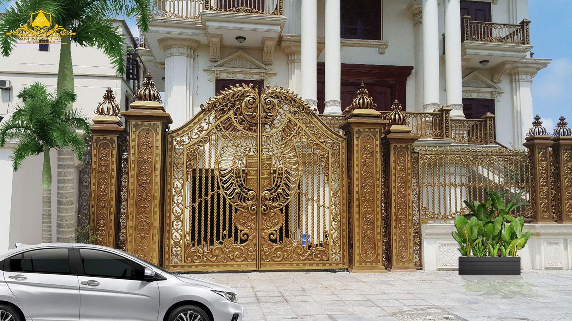b&aacute;o gi&aacute; cổng nh&ocirc;m đ&uacute;c