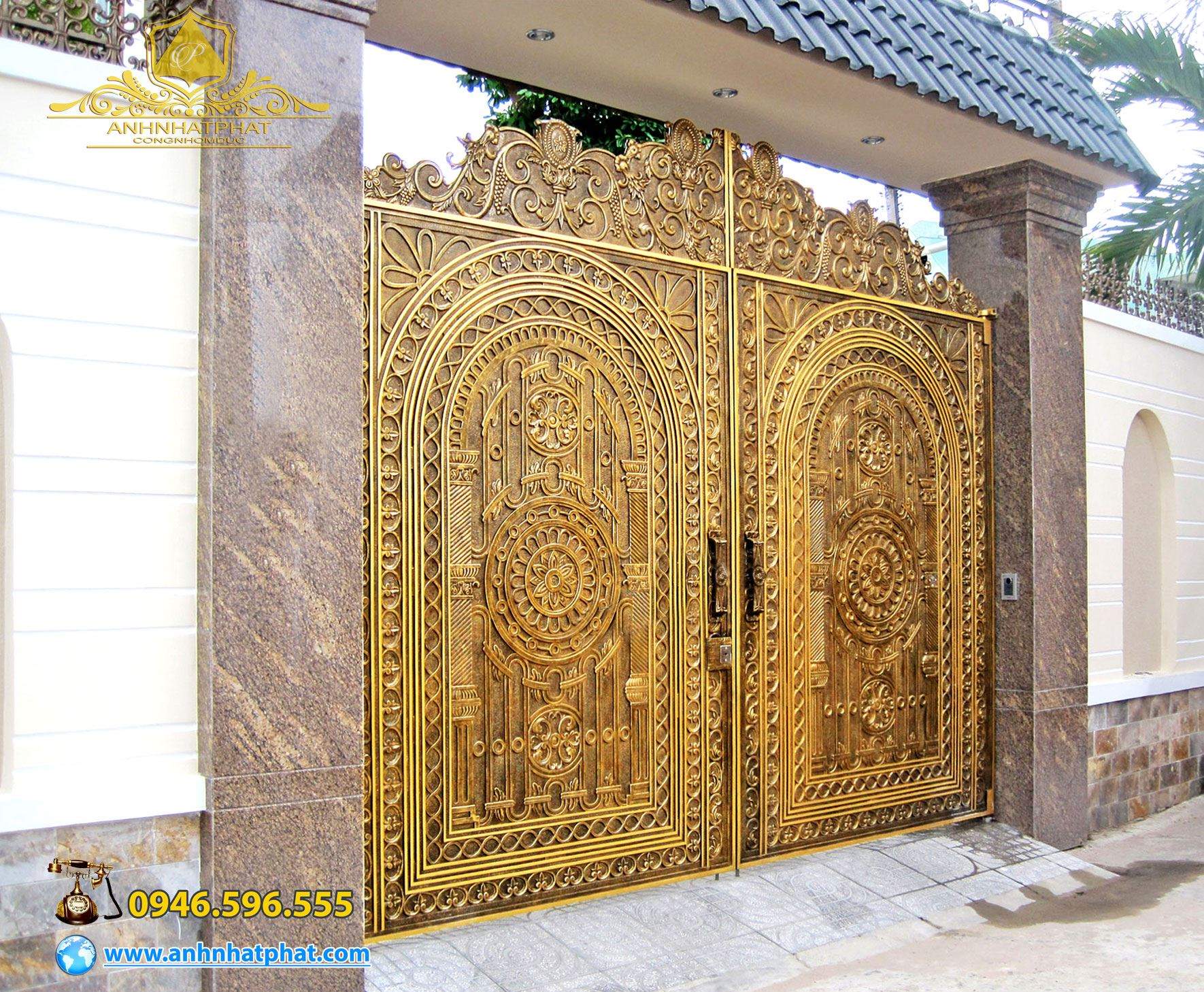 b&aacute;o gi&aacute; cổng nh&ocirc;m đ&uacute;c