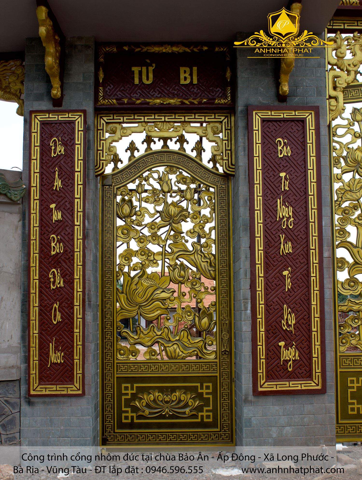 b&aacute;o gi&aacute; cổng nh&ocirc;m đ&uacute;c