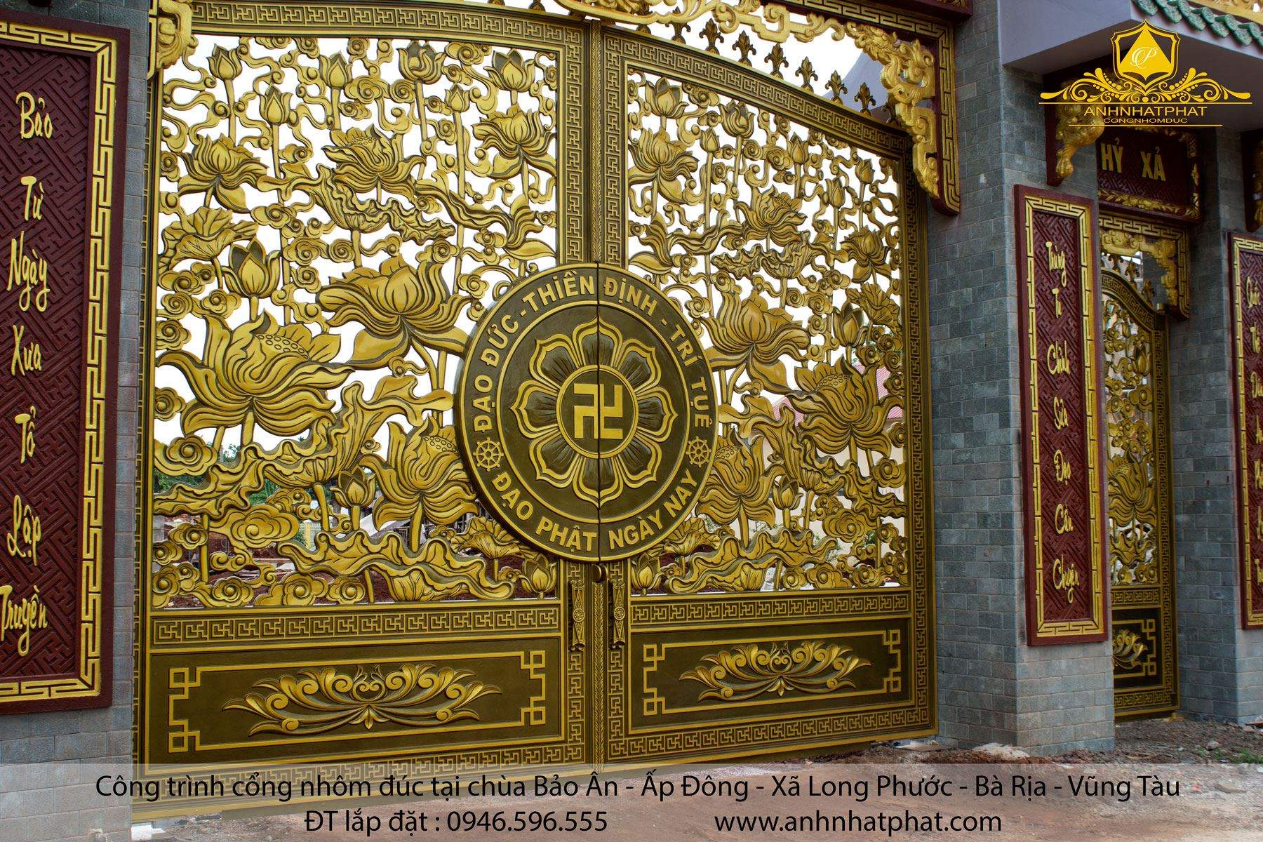 b&aacute;o gi&aacute; cổng nh&ocirc;m đ&uacute;c