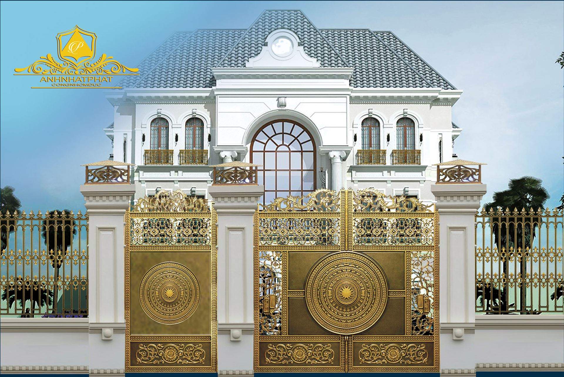 b&aacute;o gi&aacute; cổng nh&ocirc;m đ&uacute;c