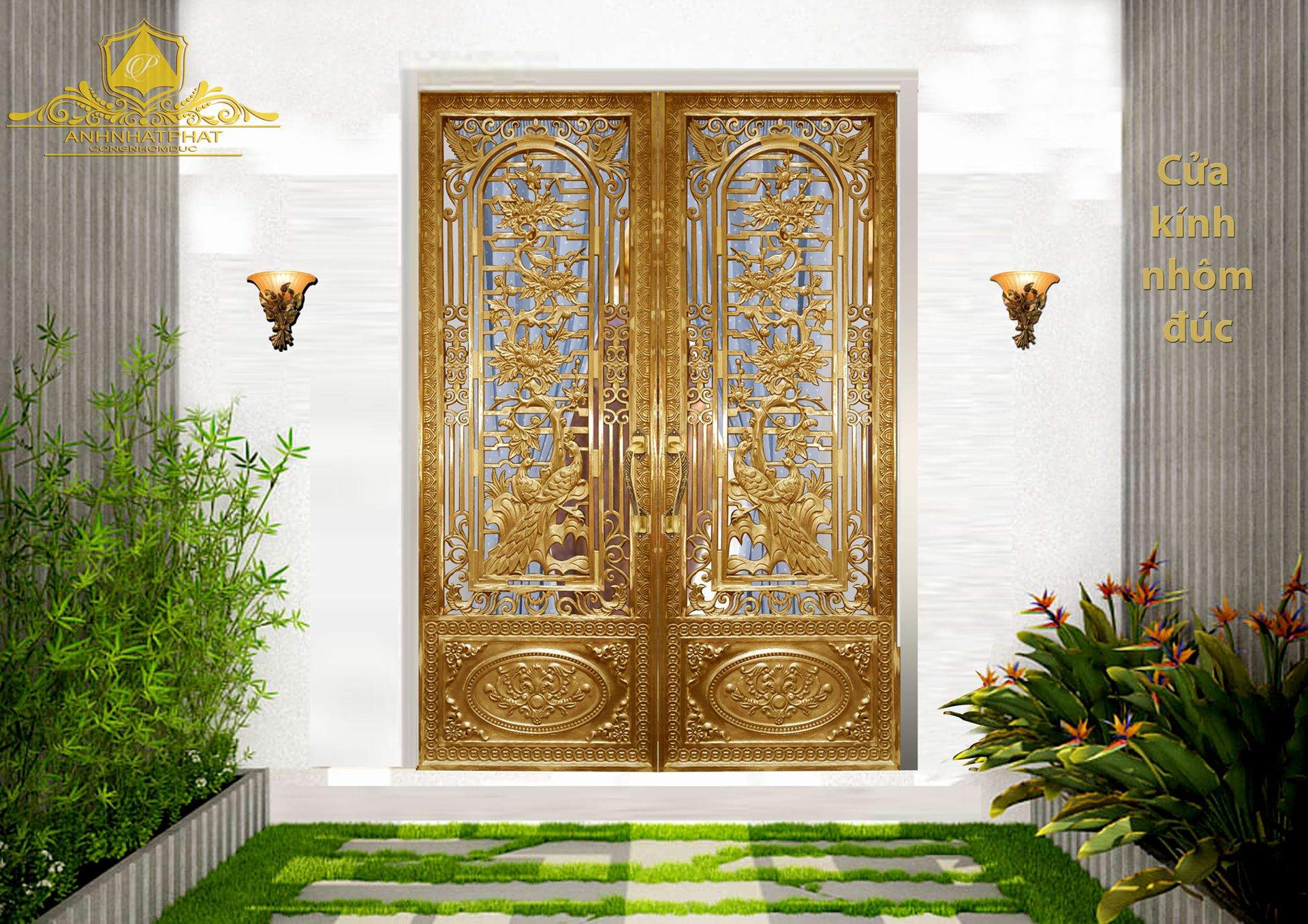 cửa nh&ocirc;m đ&uacute;c