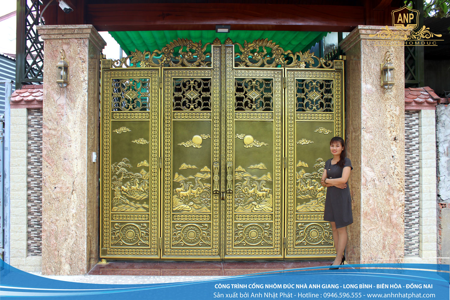 cổng nh&agrave; đẹp