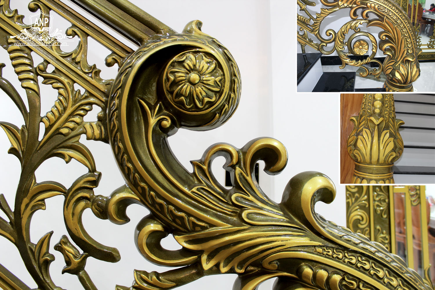 cầu thang nh&ocirc;m đ&uacute;c