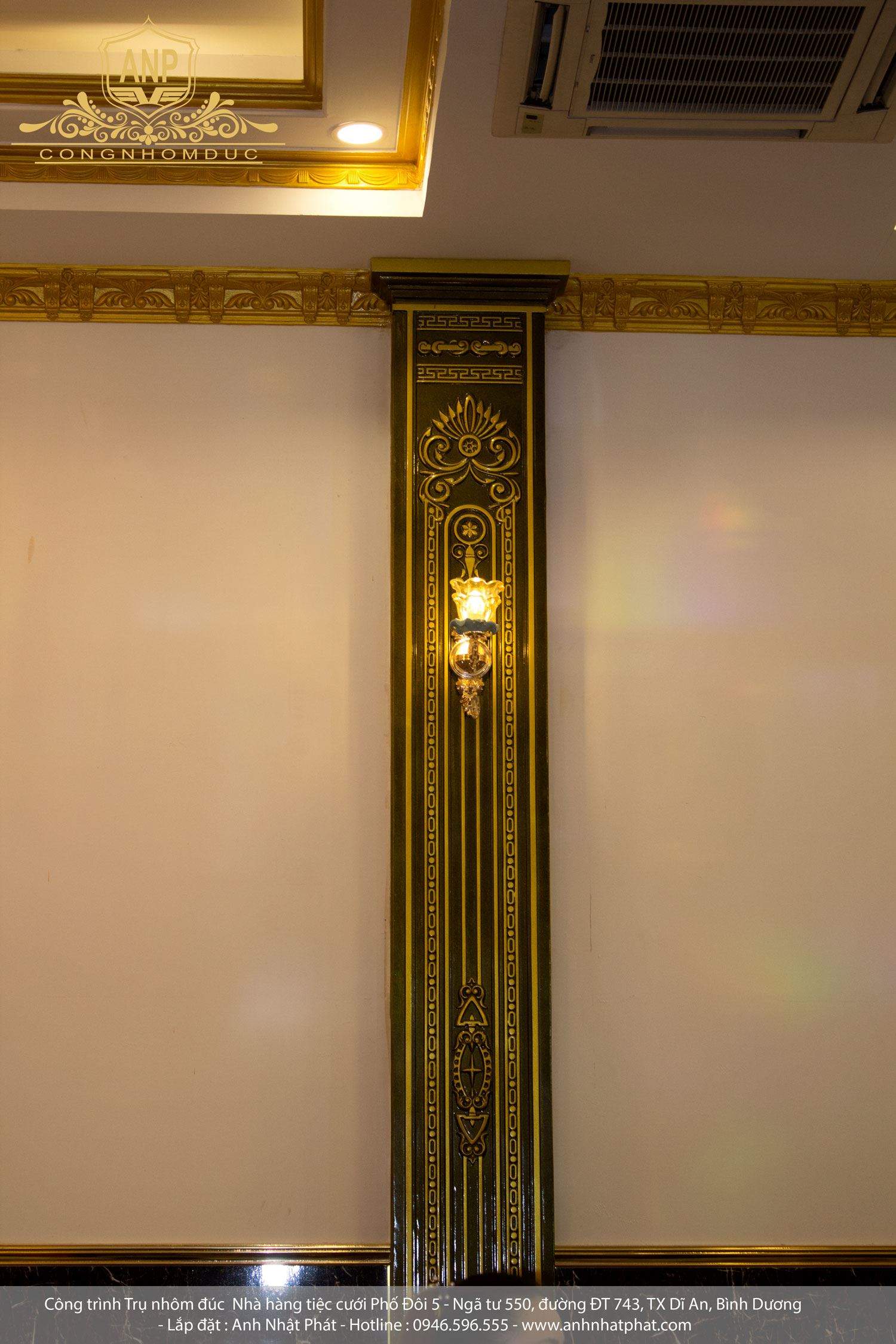 trụ nh&ocirc;m đ&uacute;c