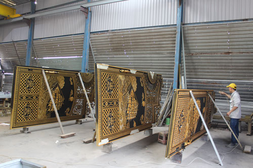 cổng nh&ocirc;m đ&uacute;c