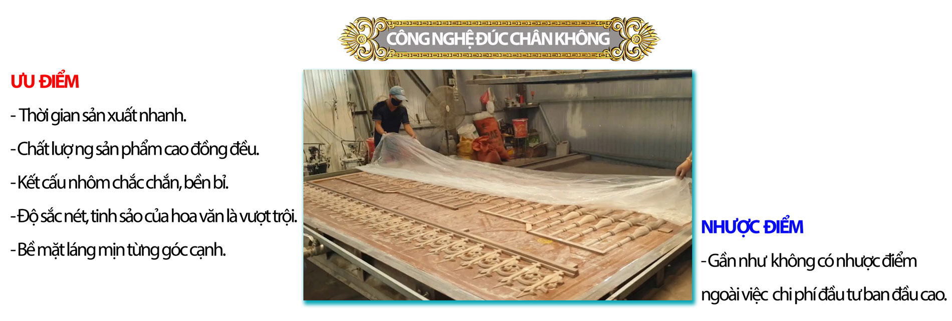 cổng nh&ocirc;m đ&uacute;c ch&acirc;n kh&ocirc;ng