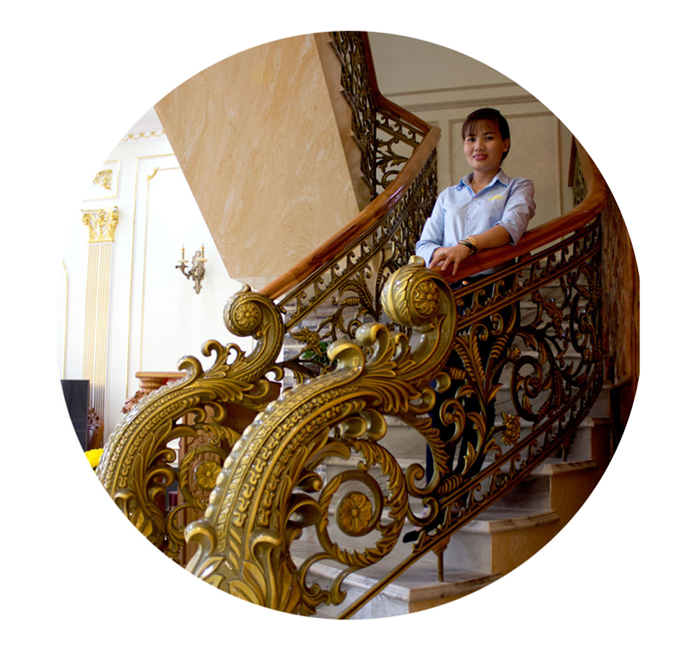 cổng nh&ocirc;m đ&uacute;c