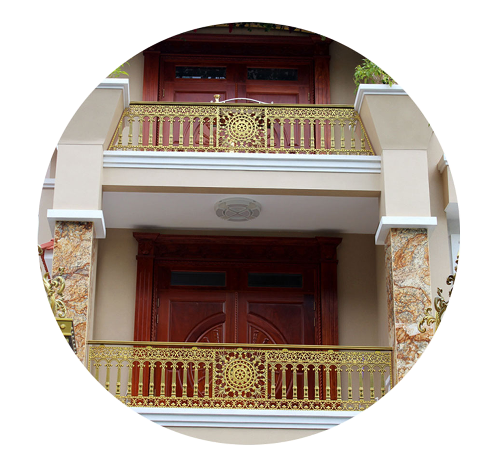 cổng nh&ocirc;m đ&uacute;c